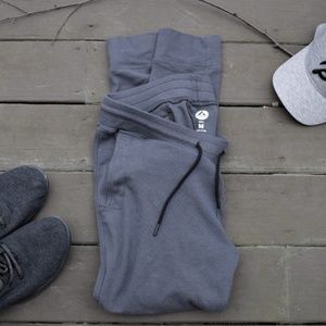 Men's M American Giant Grey Track Pants (USA Made)